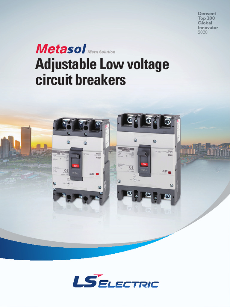 Metasol Mccb Adjustable Catalog En 202103 Pdf Switch