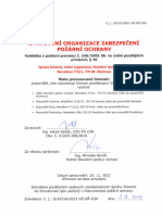 02 Stanovení Organizace Zabezpečení PO - 2021 | PDF