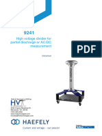 HVT DS HAEFELY 9241-RC-Coupling-Capacitor V2207