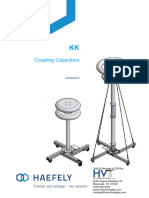 HVT DS HAEFELY KK High Voltage Divider Coupling Capacitor V2003