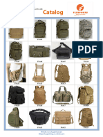 CATALOG - Tool Bag, Army Bag and Rifle Bag