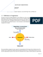 Negotiation Strategies 