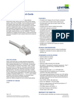 Cordon de Brassage CAT6A S-FTP