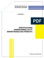 0 - Spécifications Dimensionnelles Et Géométriques