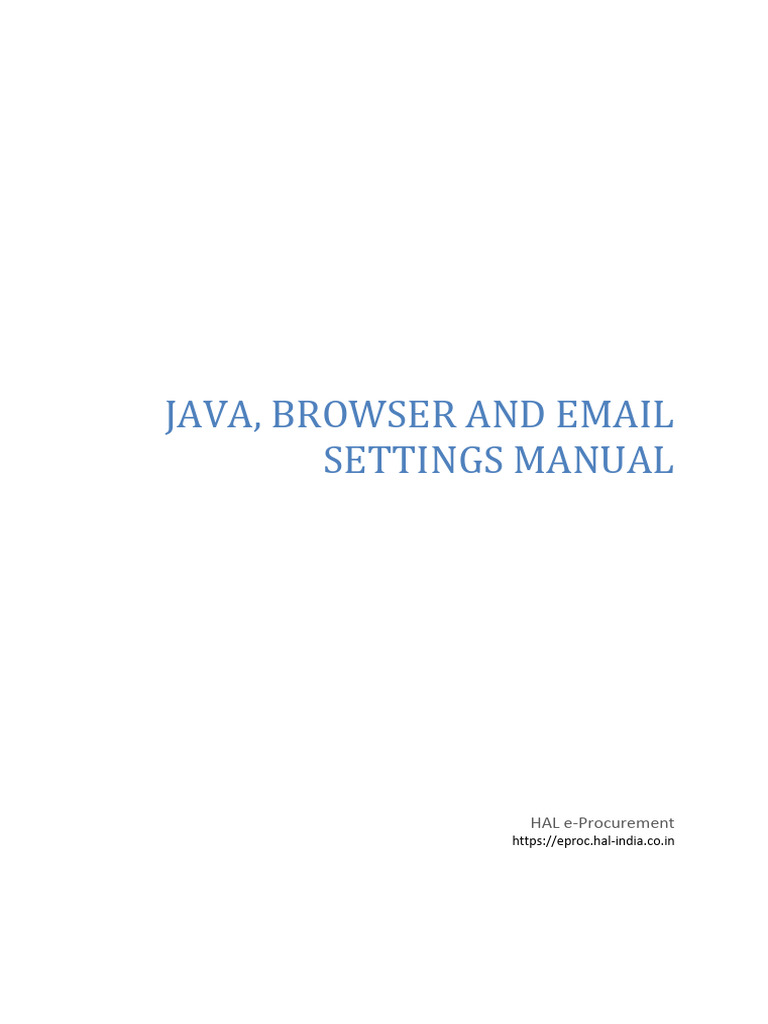 General Setting Manual 2022 | PDF | Http Cookie | Websites