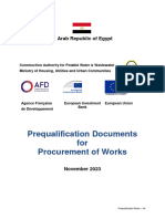 Prequalification-Works Helwan 6.11.2023