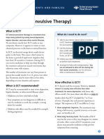 ECT Electroconvulsive Therapy Fact Sheet
