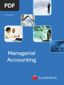 Managerial Accounting J 1 1