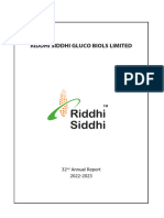 Riddhi Siddhi Annual Report 2023