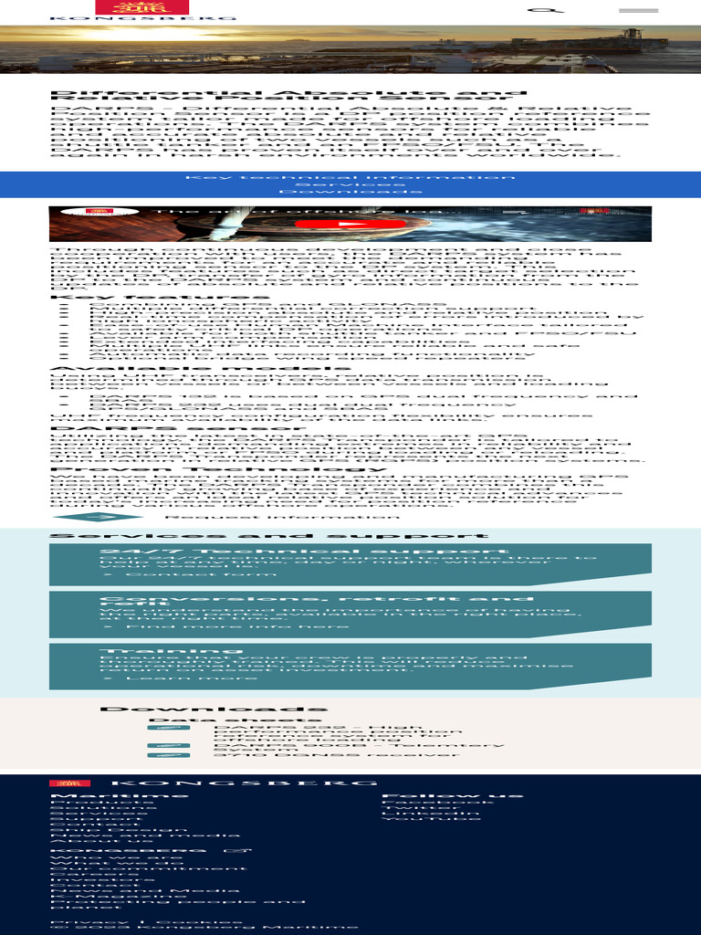 DARPS: Advanced Positioning Sensor System | PDF