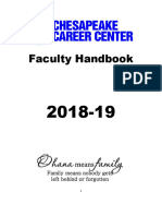 Faculty Handbook 2018 19