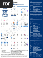 Proposed 2023 2024 School Calendar