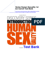 Discovery Series Human Sexuality 1st Edition Carroll Test Bank