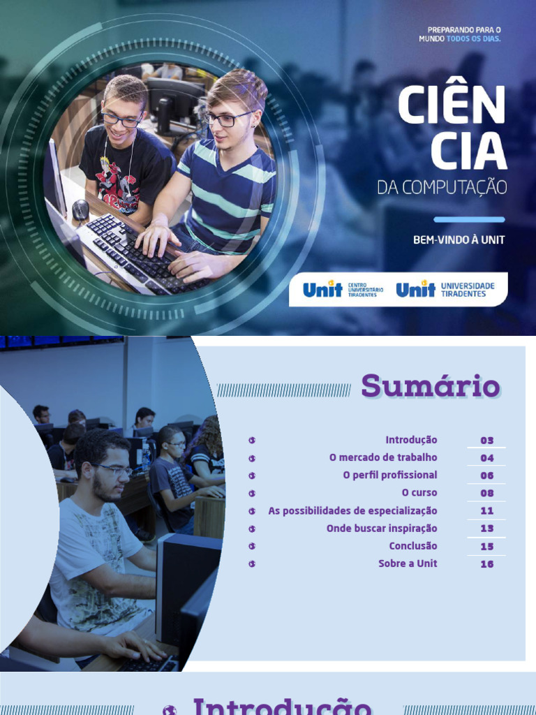Oportunidades em Ciência da Computação | PDF