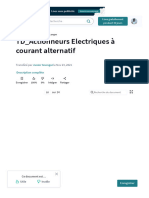 TD - Actionneurs Electriques À Courant Alternatif: Recherche