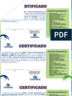 Certificado - CIPA GALVANISA