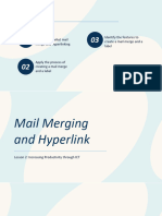 M2 Mail Merge and Hyperlinking