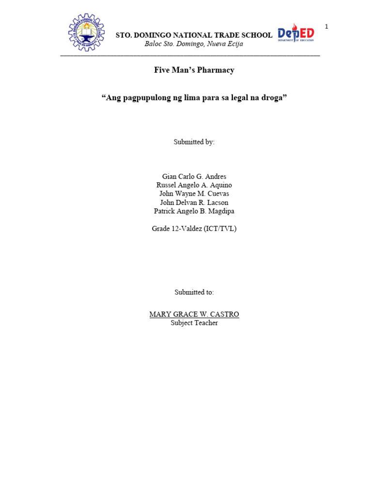 five-man-s-pharmacy-ang-pagpupulong-ng-lima-para-sa-legal-na-droga-pdf