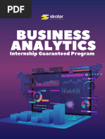 Business Analytics - Training Curriculum - SKOLAR