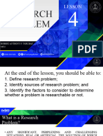 Research Problem