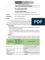 Informe #006 Paquete Integrado - Febrero