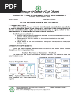 GenPhysics1 LAS6 Graphical Analysis of Motion