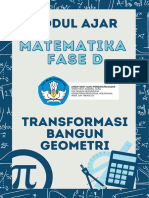 Sinav 2.numara - Modul Ajar Matematika - Transformasi Geometri - Fase D