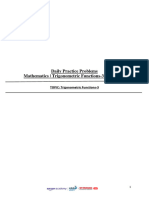 AA Trigonometric Functions DPP 3 PDF