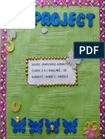 Hindi Project STD 2