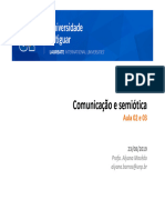 DG2SPV Aulas 02 e 03. Comunicação e Semiótica