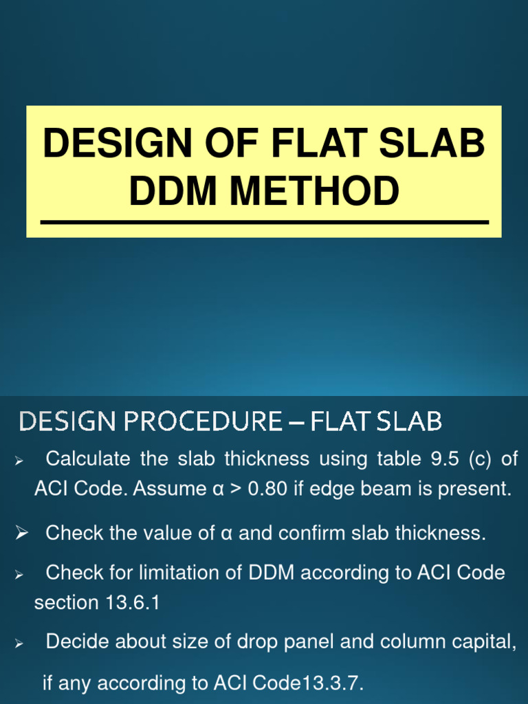 Flat Slab | PDF
