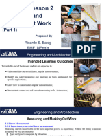 ME001L Lesson 2 - Measuring and Marking Out Work (Part 1)