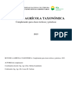 Botánica Taxonómica - Complemento para Clases Teóricas y Prácticas