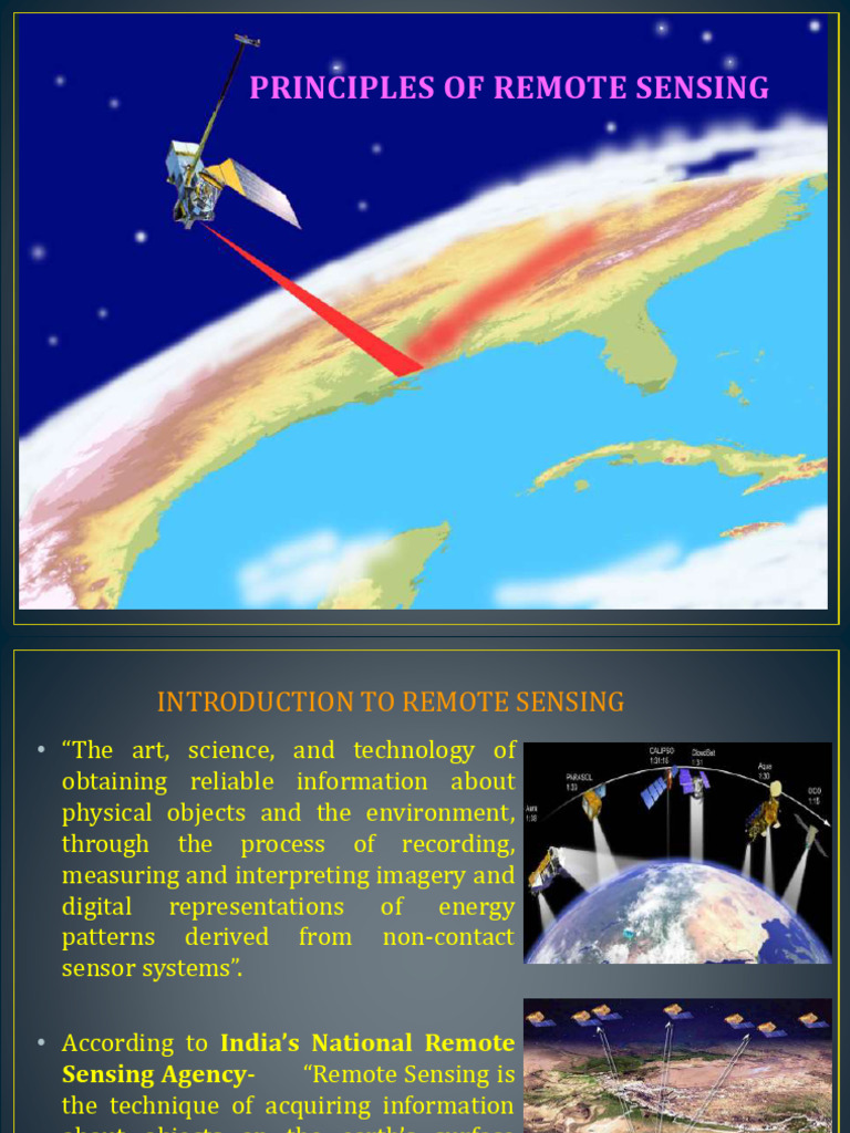 Principlesofremotesensing 170606135147 | PDF | Science & Mathematics