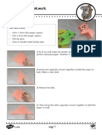T TC 1647967123 Origami Koala Bookmark Craft Instructions Origami Instructions - Ver - 2