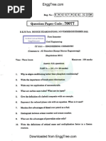 CY3151 Engineering Chemistry Nov Dec 2022 Question Paper Download