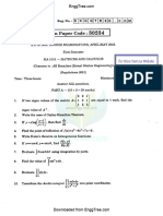 MA3151 Martices and Calculus Apr May 2023 Question Paper Download