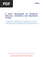 Hypothesis Testing Monograph