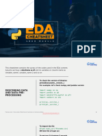 EDA Cheatsheet - Class Note