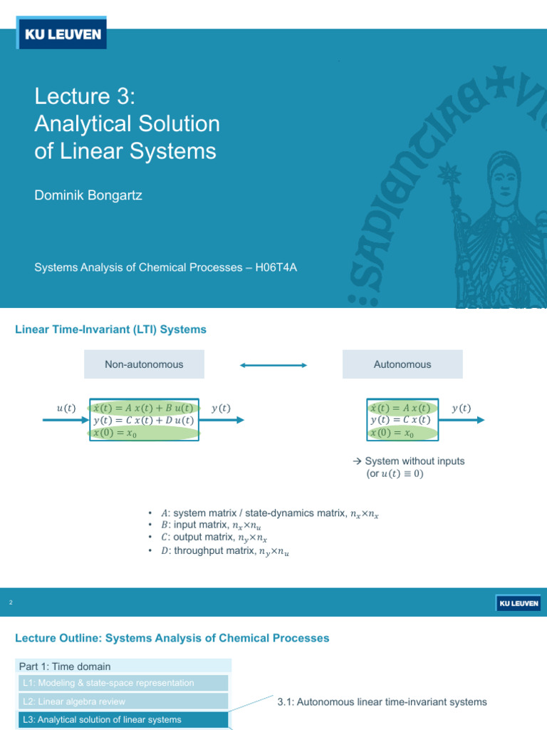 L3 Linear Systems PDF