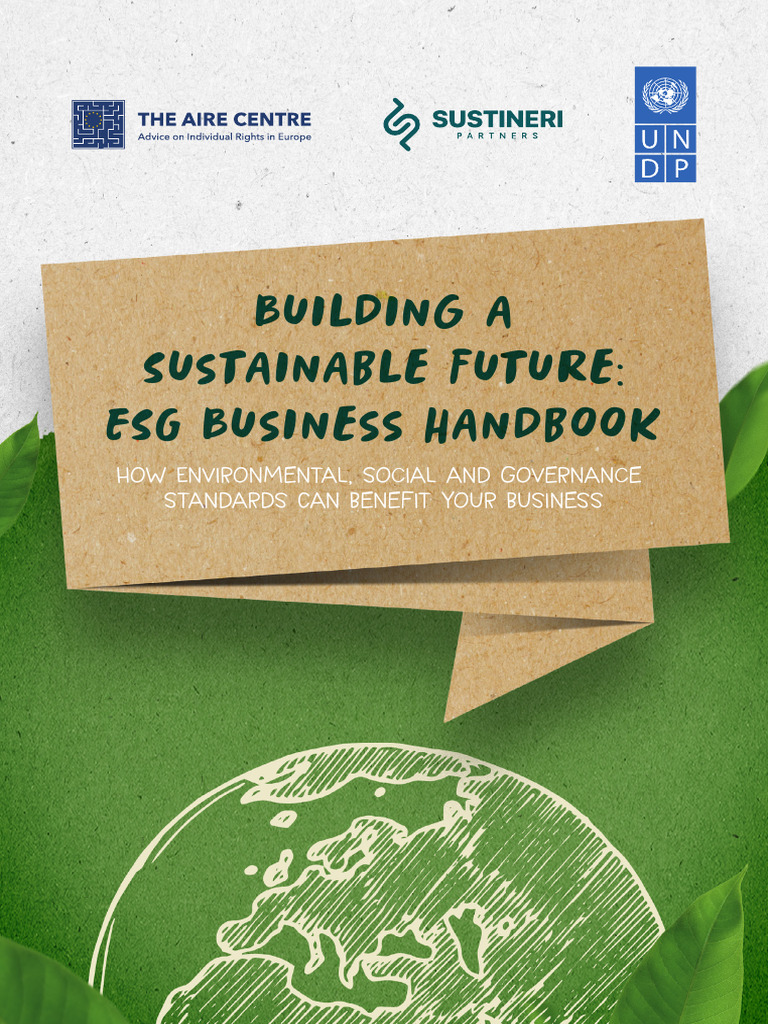 Building A Sustainable Future Esg Business Handbook | PDF | Finance ...