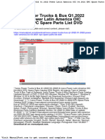 Iveco Power Trucks Bus q1 2022-01-2022 Power Latin America Oic 04 2021 Epc Spare Parts List DVD