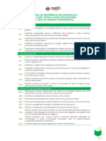 SAEB - Matriz de Referência de Matemática