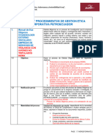 DEBER 1 UDLA, Curso Etica, Gobernanza y Sostenib. Corp., Manual Gestión Etica en Petroecuador