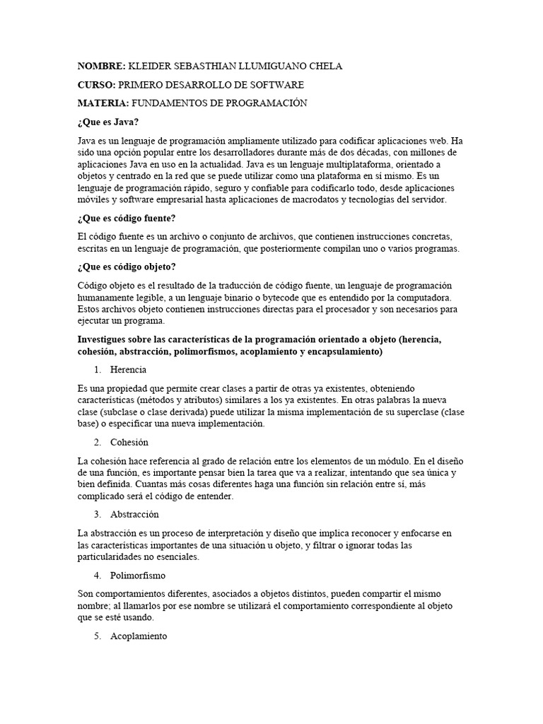 JAVA | PDF