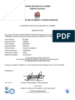 Certifica Do Libre Ta Militar