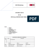 IT-06 Instructivo de Instalaciones Electricas Rev00