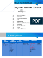 Penanganan Spesimen Covid-19 - Kel.2