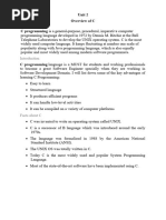 Unit 2 Computing Fundamentals and C Programming