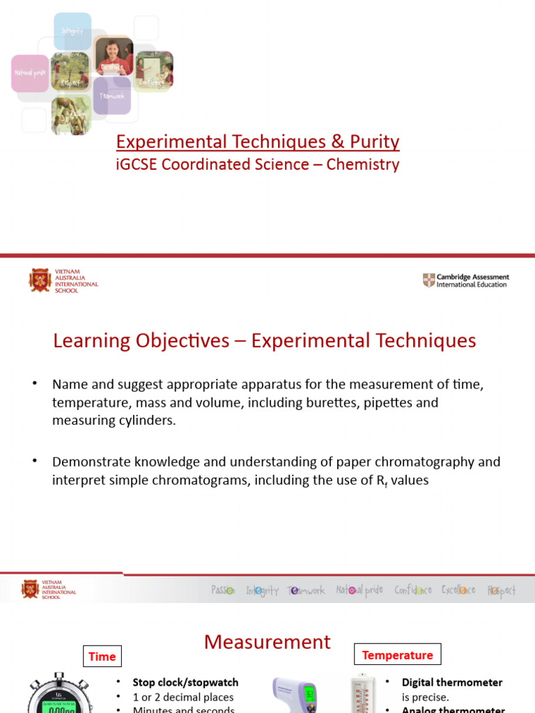Experimental Techniques and Purity | PDF | Crystallization | Solubility